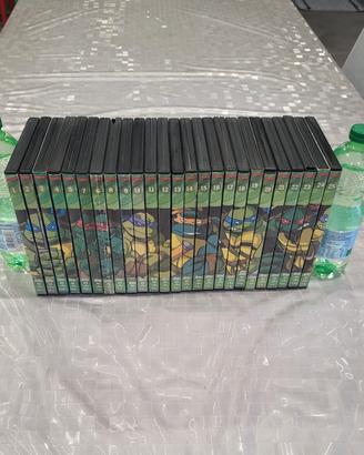 intera collezione 25 DVD Tartarughe Ninja 