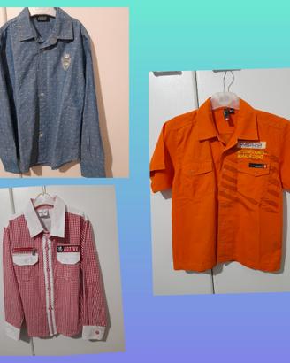 Set camicie 7-8 anni