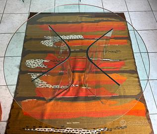 Tavolo rotondo in vetro FIAM