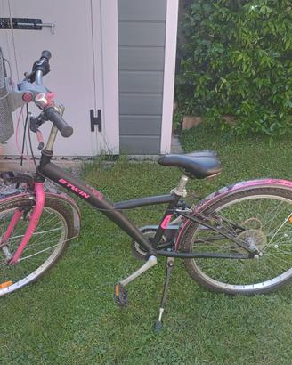 Bicicletta da ragazzina B'TWIN raggio 24