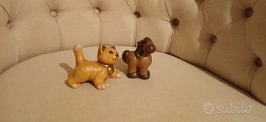 Thu - figure gattino e cavallo