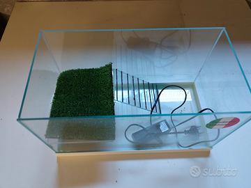 Acquario per tartarughe 