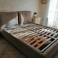 Letto matrimoniale contenitore - Made in Italy