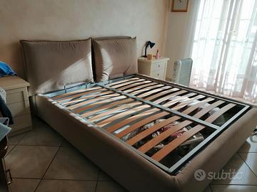 Letto matrimoniale contenitore - Made in Italy