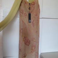 abito cerimonia lungo senza stola Doriano Panezi 