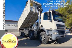 DAF CF 85.460-2010-€5-RIBALTABILE 26 M3-4 ASSI
