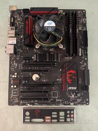 CPU Intel i7 + scheda madre MSI Gaming Z + cooler