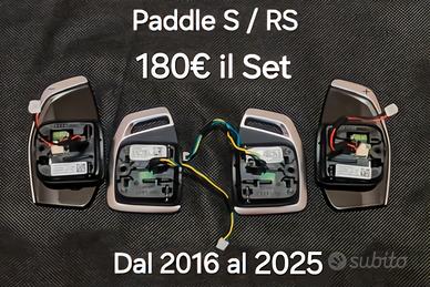 Audi Paddle Palette Bilancieri S RS 2016-2026 Orig