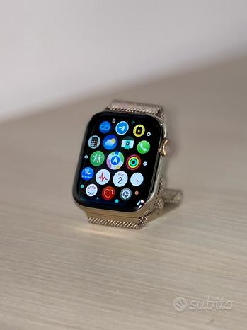 Apple Watch 6 44mm Acciao Oro; Maglia Milanese