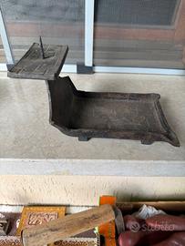 Portacandela in ferro battuto