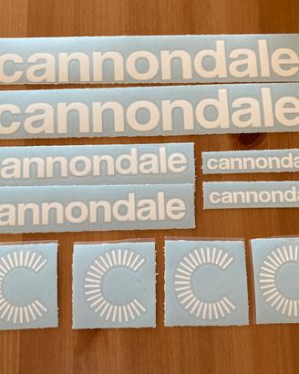 Adesivi Cannondale Kit Made in Italy