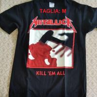 T-shirt Kill Em All dei Metallica