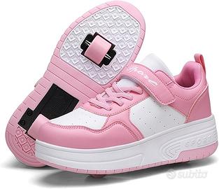 Scarpe da Skateboard a Due Ruote per Ragazze e Rag