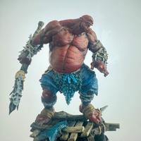 Miniatura Orco Guerriero dipinta a mano 7,5 cm