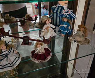 collezione bambole di porcellana 