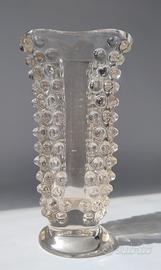 Vaso Murano Barovier rostrato a bande lisce