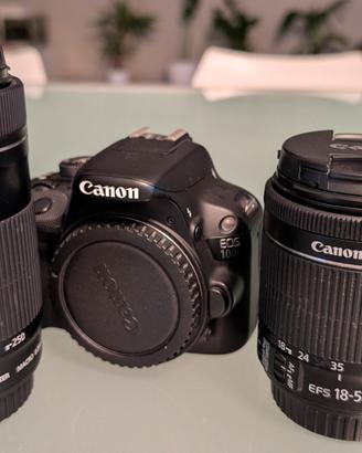 Canon EOS 100D + 2 Obiettivi 