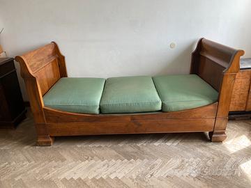Divano letto a barca stile Impero (Restaurazione)