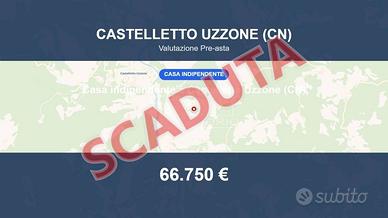 Immobile in asta di 397 m² a Castelletto Uzzone
