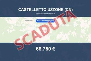 Immobile in asta di 397 m² a Castelletto Uzzone