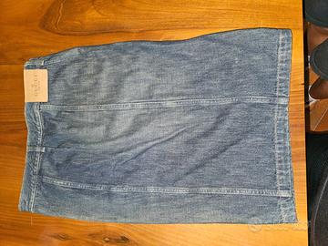 gonna in jeans gucci