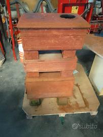 Stufa in terracotta vintage 