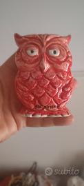gufi in ceramica 