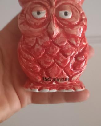 gufi in ceramica 