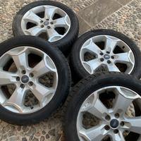 Cerchi originali ford  18 con gomme invernali