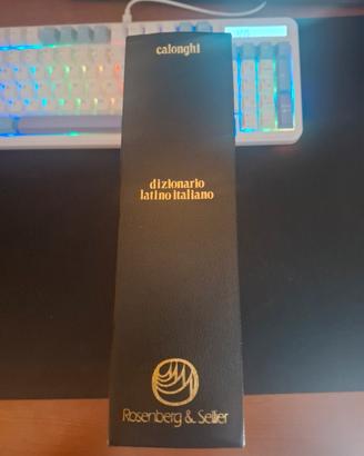 Dizionario latino-italiano Calonghi 
