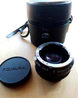 Moltiplicatore focale komura lens telemore 95