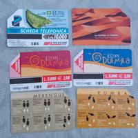 Tessere istruzioni balli e vacanze 2000