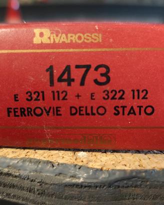 Locomotiva elettrica Rivarossi 1473 