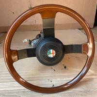 Volante Alfa Romeo 75 33 epoca con di canna sterzo