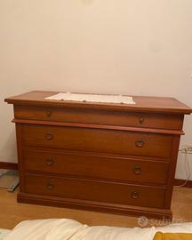 camera da letto completa in legno