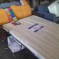 Divano legno rustico letto a scelta