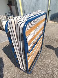 Letto brandina pieghevole con materasso IKEA