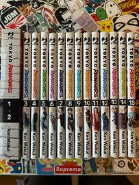 Tokyo Revengers volumi 1 a 15 + limited edition