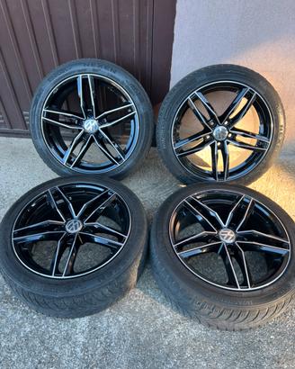 Cerchi R 17  GMP  montano su gomme 225/45 Golf 7