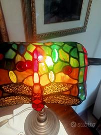 lampada Tiffany da tavolo/scrivania 