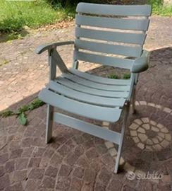 Due sedie con braccioli Rovengarten