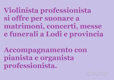 Violinista Lodi Vecchio