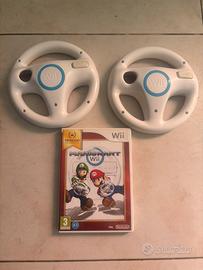 Nintendo Wii - Super MARIO KART con 2 volanti