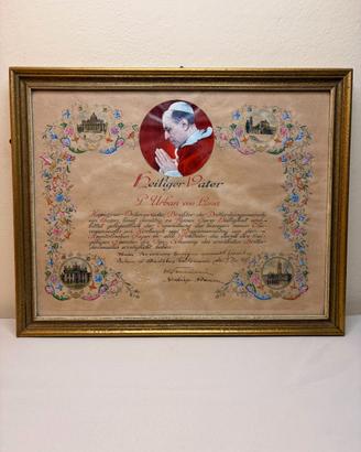 Benedizione Apostolica Pio XI – 1957