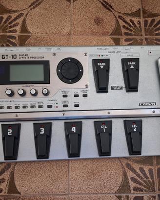 Pedaliera multieffetto per  chitarra