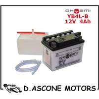 Batteria Bs OB4L-B con acido