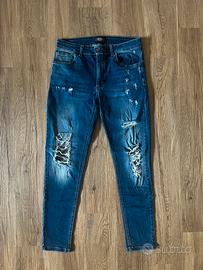 Nohow Jase Jeans Strappati Blu – Taglia 48