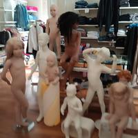 manichini per arredamento bimbi negozio Ok va bene