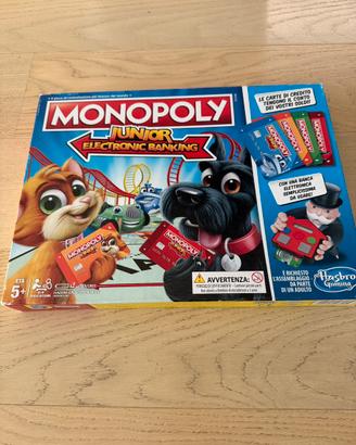 Monopoly Junior Electronic Banking gioco da tavolo