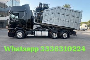 SCANIA S540 SCARRABILE BOB 30 TON + CASSA NUOVA GR